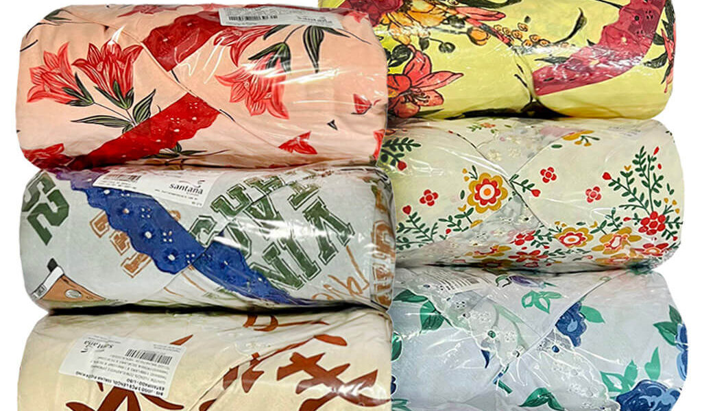 Kit Atacado 3 Jogos de Cama  Queen Estampado Sortido para Revenda