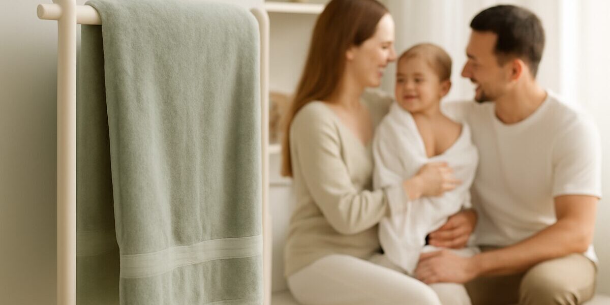 Benefícios da toalha grande de banho para toda a família