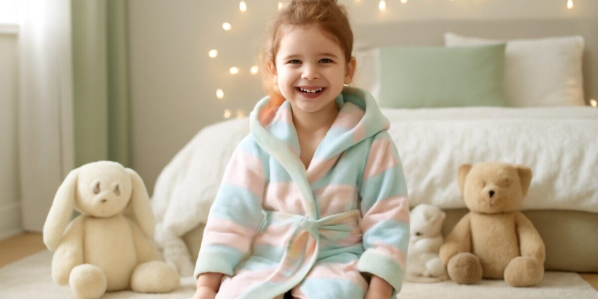 Roupão infantil feminino: estilo e aconchego para meninas