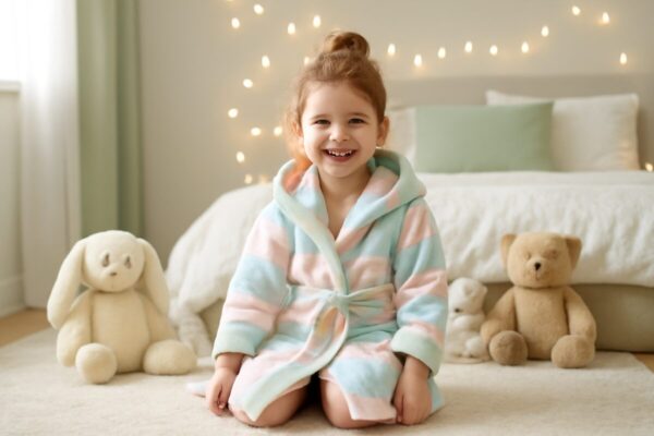 Roupão infantil feminino: estilo e aconchego para meninas